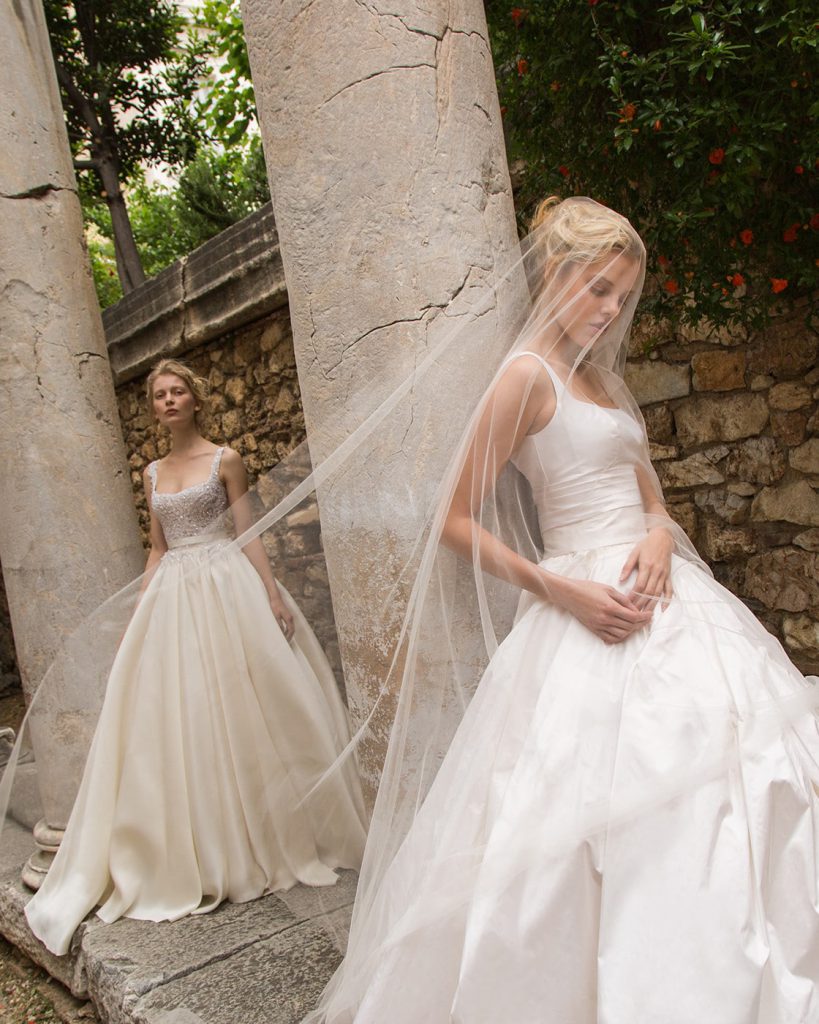 The “Athina” Gown back